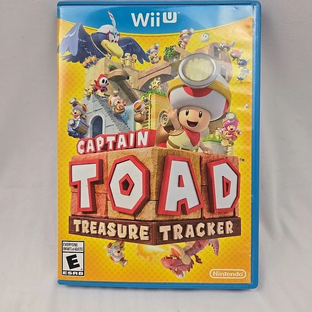 Captain Toad: Treasure Tracker (Nintendo Wii U, 2014) No Manual